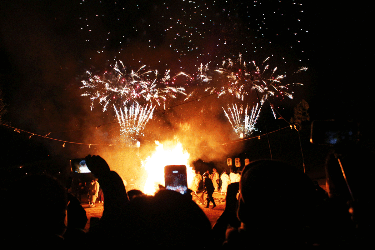 【奈良】若草山燒山祭